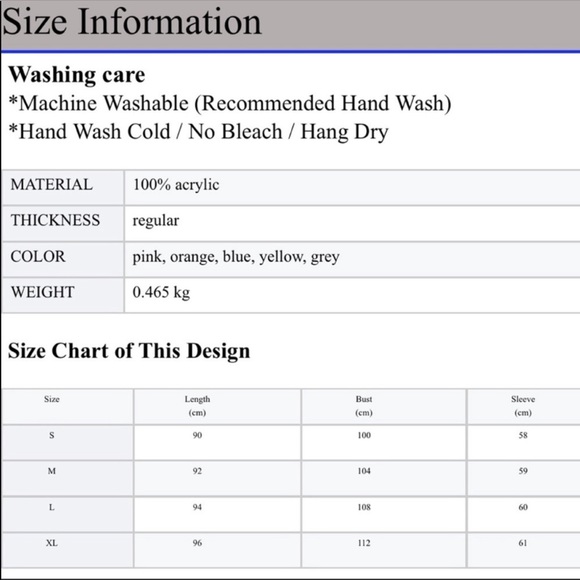 Boho Color Block Oversized Pullover Cardigan RED - Picture 4 of 5